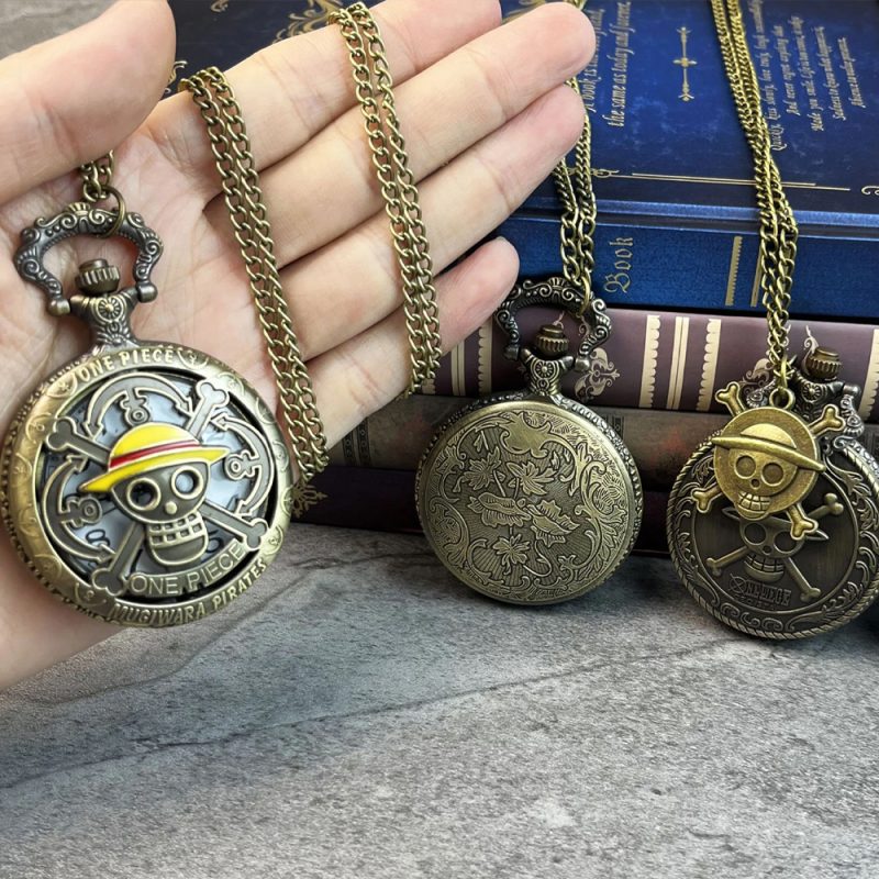 One Piece Personalized Antique Pocket Watch Necklacelace