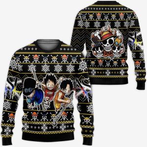 One Piece ASL Pirates Ugly Christmas Sweatshirt