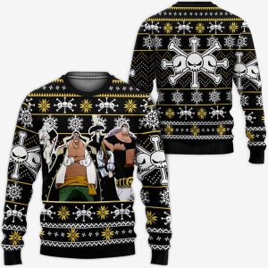One Piece Blackbeard Pirates Ugly Christmas Sweatshirt