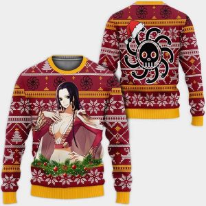 One Piece Boa Hancock Ugly Christmas Sweatshirt