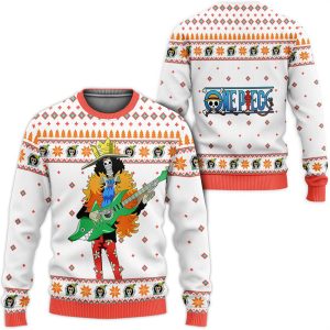 One Piece Brook Ugly Christmas Sweatshirt