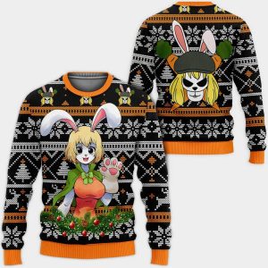 One Piece Carrot Ugly Christmas Sweatshirt