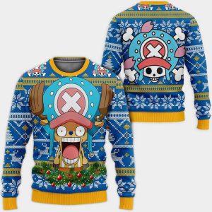 One Piece Chopper Ugly Christmas Sweatshirt