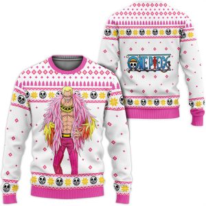 One Piece Donquixote Doflamingo Ugly Christmas Sweatshirt