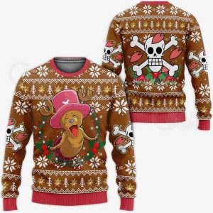 One Piece Happy Chopper Ugly Christmas Sweatshirt