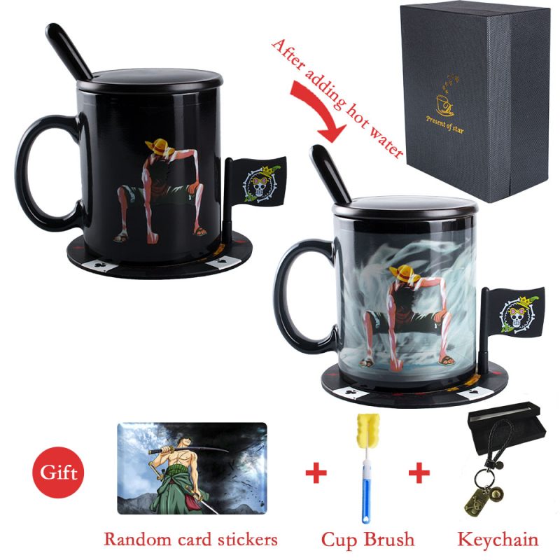 One Piece High Temperature Color Changing Magic Mug