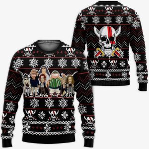 One Piece Red Hair Pirates Ugly Christmas Sweatshirt