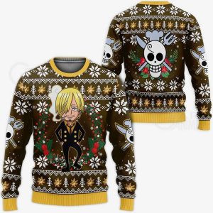 One Piece Sanji Ugly Christmas Sweatshirt