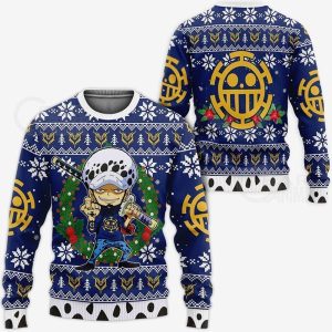 One Piece Trafalgar Law Ugly Christmas Sweatshirt