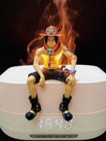 One Piece creative tide play flame Ace Luffy Gear 5 aromatherapy humidifier clock Bluetooth audio
