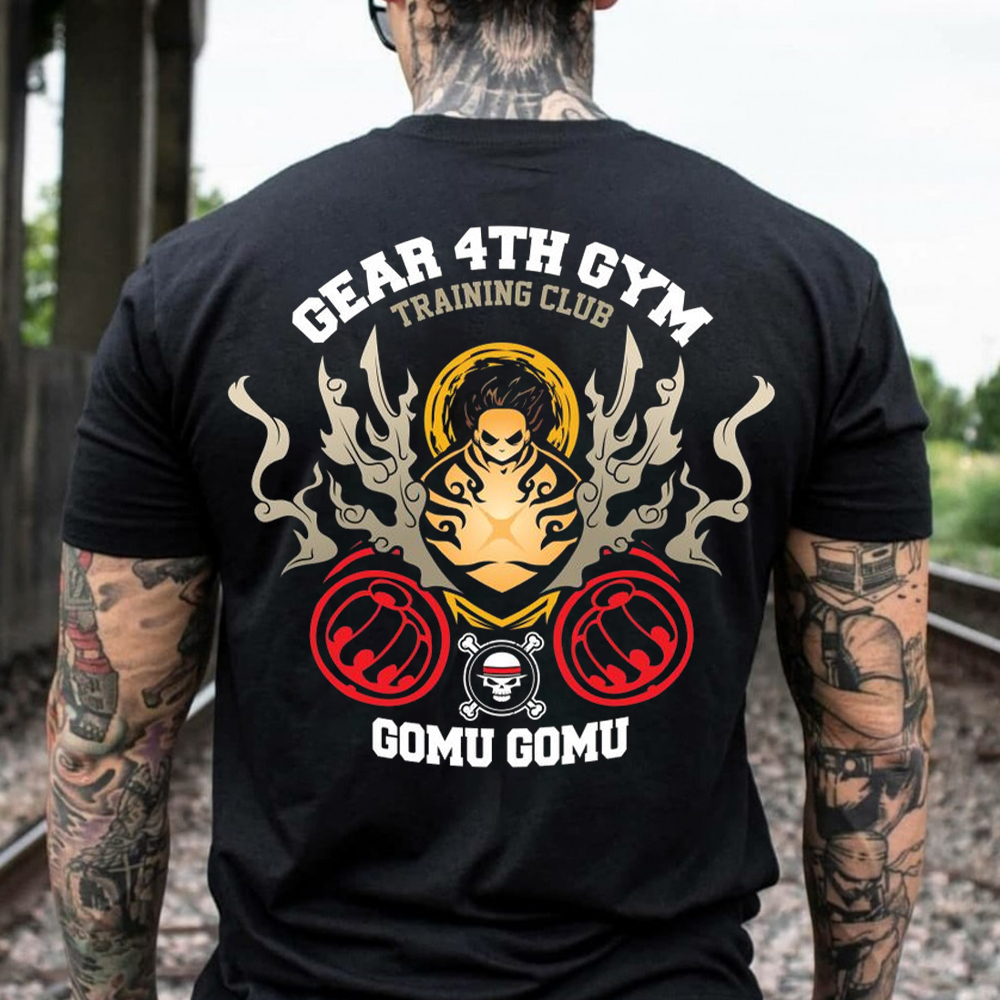 Gear 4th GYM One Piece Black Tee