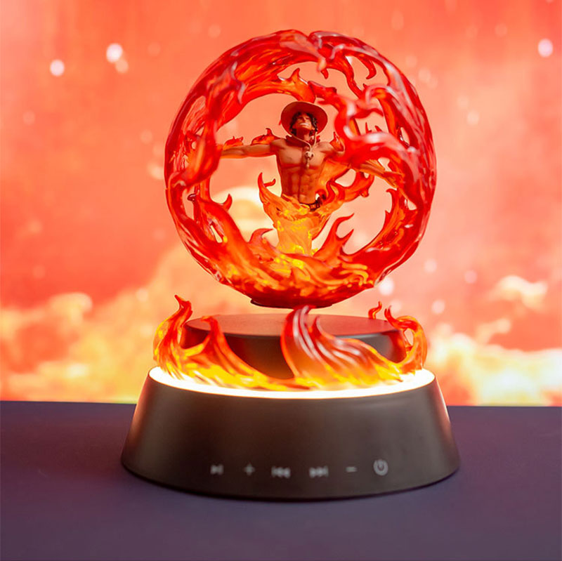 MAGLEV ANIMATION ONE PIECE PORTGAS D ACE FIRE ACTION FIGURE BLUETOOTH SPEAKER