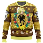 Christmas Sanji One Piece Ugly Christmas Sweatshirt