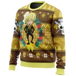 Christmas Sanji One Piece Ugly Christmas Sweatshirt