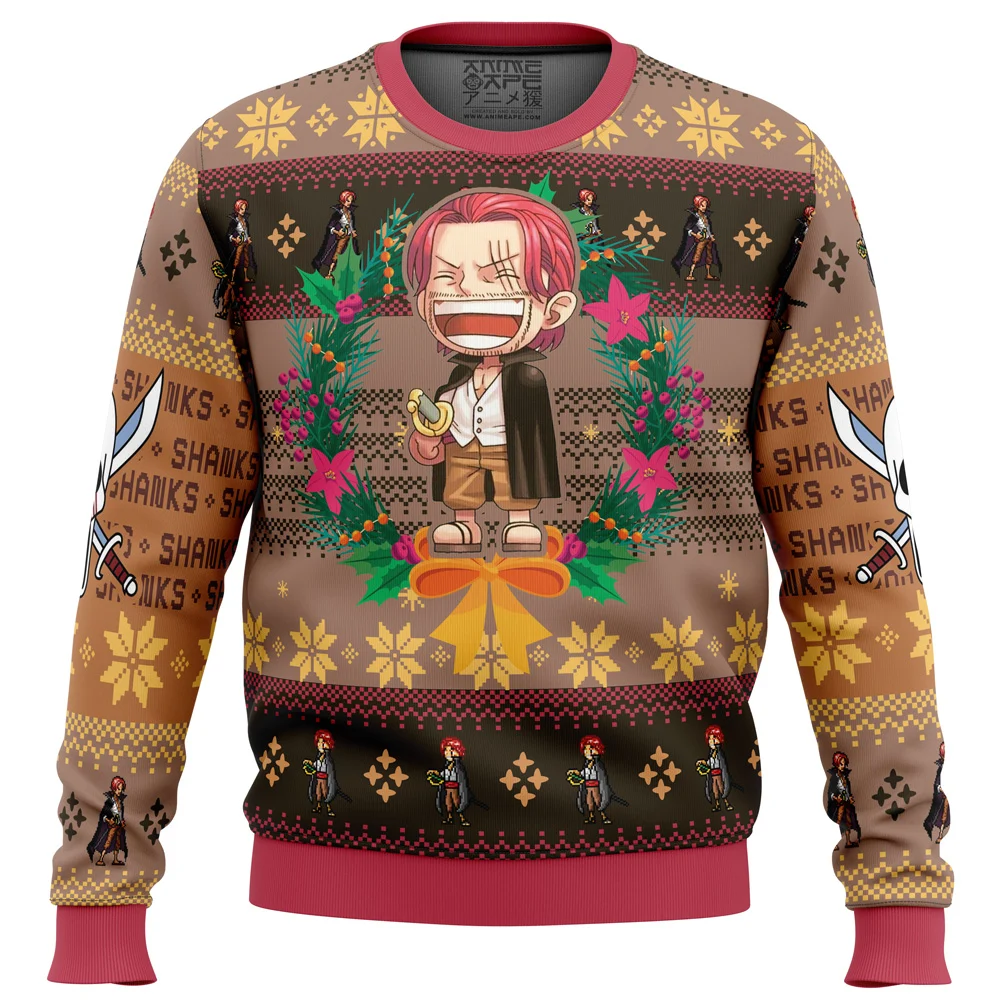 Christmas Shanks One Piece Ugly Christmas Sweatshirt