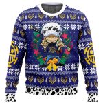 Trafalgar Law Christmas One Piece Ugly Christmas Sweatshirt