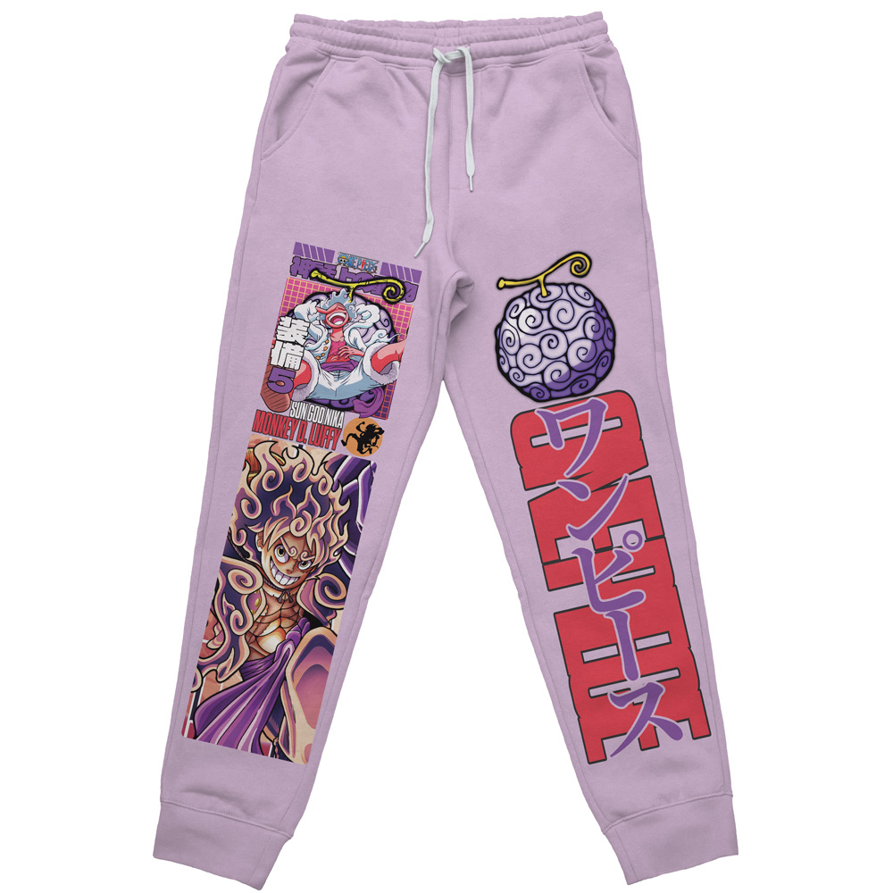 Gear 5th Luffy V2 One Piece Streetwear Sweatpants