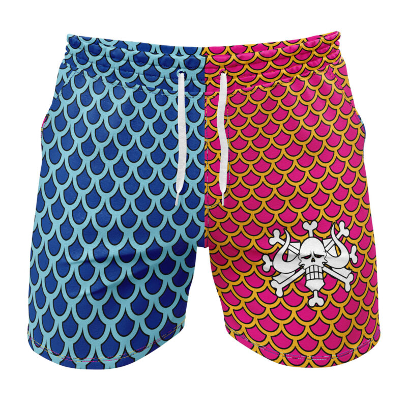Kaido Pattern One Piece Shorts