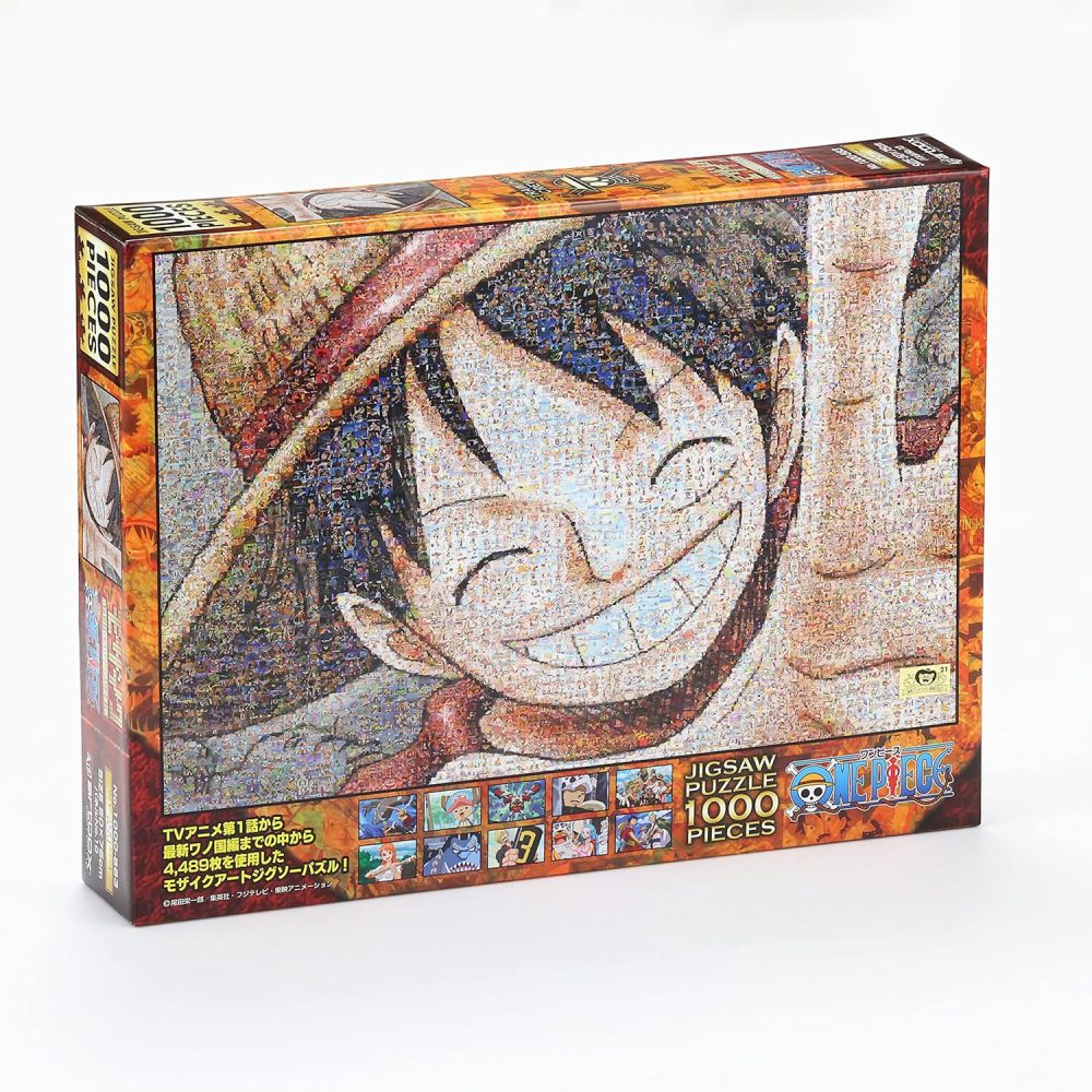 One Piece Mosaic Art 1000 Piece Jigsaw Puzzle (Luffy)