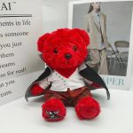 One Piece Plushie Shanks Red Movie Teddy Bear