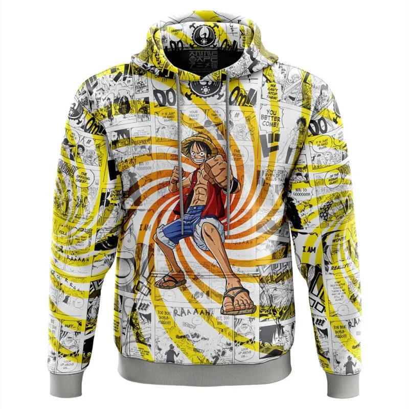 One Piece Blazing Force Luffy Hoodie