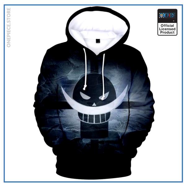 One Piece Hoodie Whitebeard Jolly Roger 3D Hoodie
