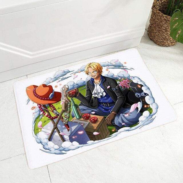 One Piece Rugs – One Piece Shower Mat Sabo Et La Tombe D’Ace