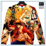 One Piece anime Sweater Straw Hat Pirates official merch