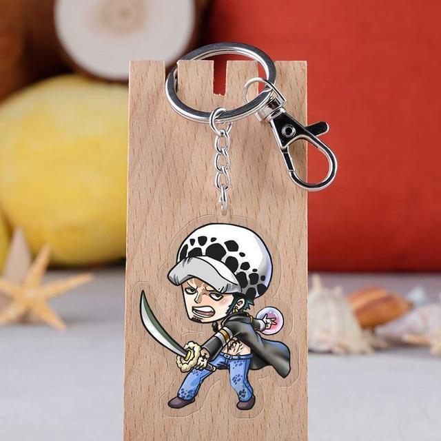 One Piece Merch – Trafalgar D. Water Law Keychain ANM0608