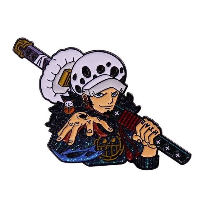 One Piece Pin-One Piece Jolly Roger Pin HOT