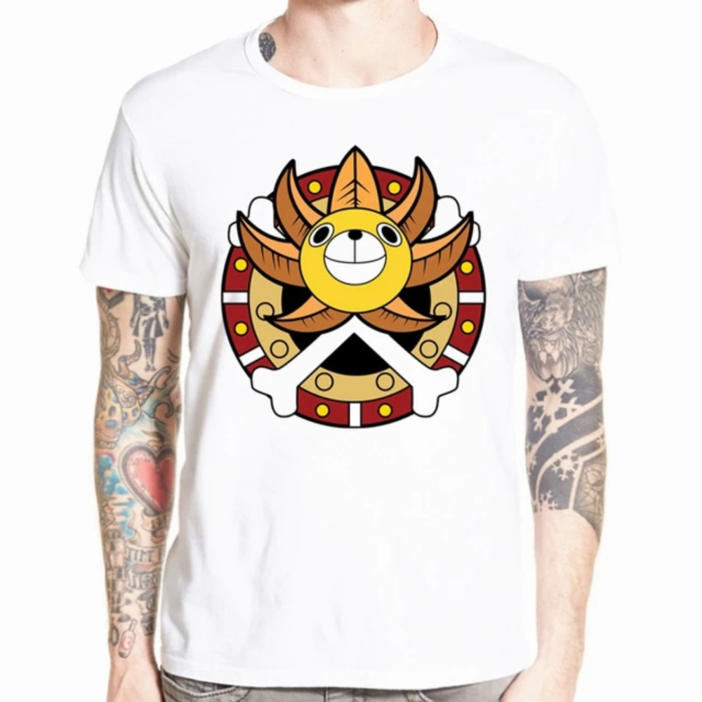 One Piece T-Shirt – Thousand Sunny Logo official merch